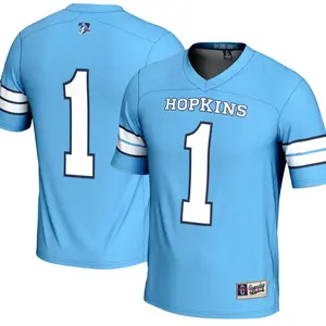 #1 Johns Hopkins Blue Jays GameDay Greats Lightweight Lacrosse Jersey - Light Blue