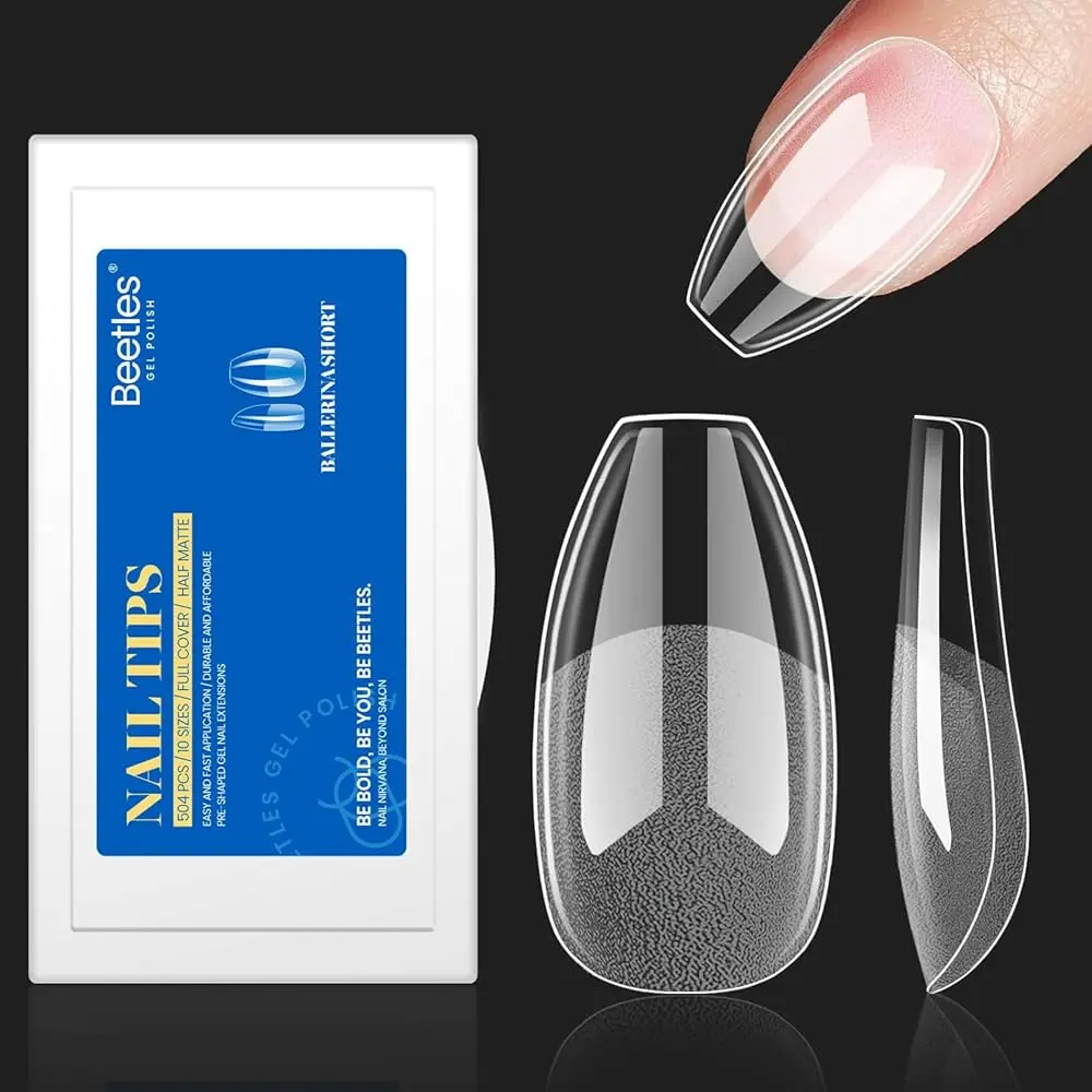 504Pcs Short Ballerina Half Matte 