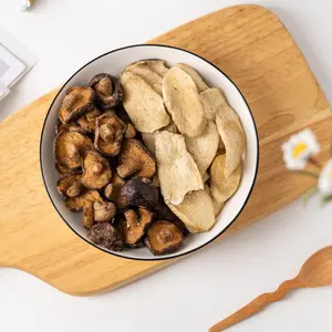 Crunchy Healthy Mushroom Chips | Shiitake & King Oyster | Low-Fat High-Fiber Veggie Snacks | 8.82oz