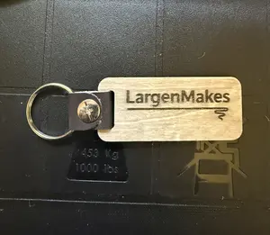 Customized Laser Engraved Promotional Keychains