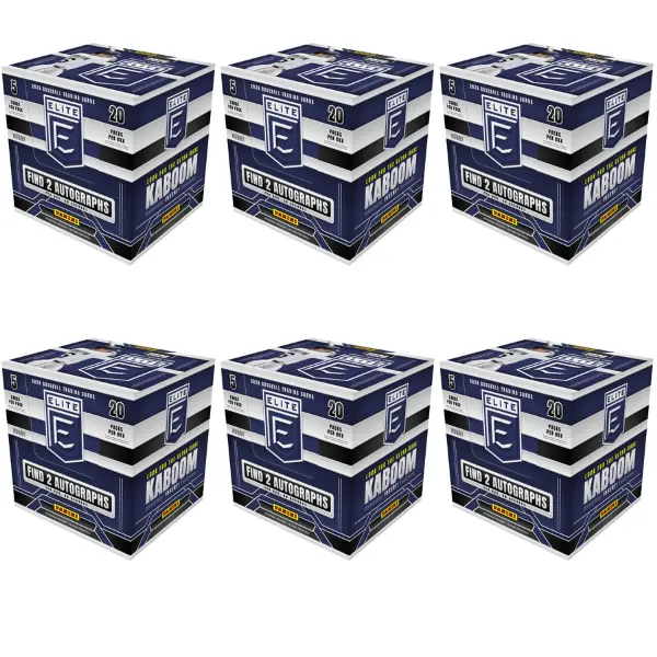 Break #001 HALF CASE 2026 Panini Elite Baseball Hobby Box MLB 6 Box Break