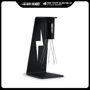 MHW-3BOMBER Espresso Distribution Tool Coffee WDT Adjustable Needles Stirrer with Magnetic Rack Professional Barista Accessories