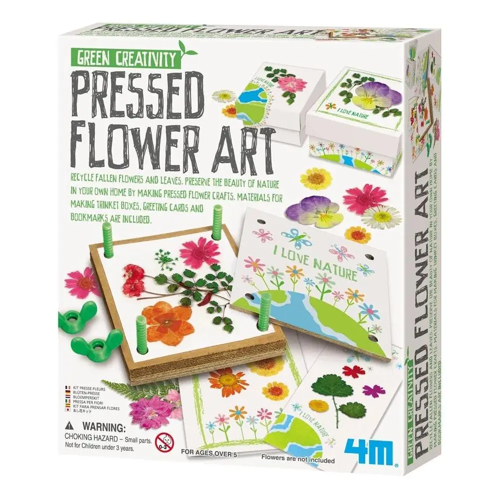 4M Pressed Flower Art, DIY Kit