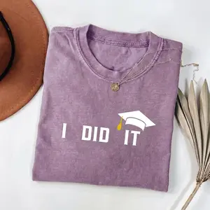 Class of 2026 Graduated Wash Tee | Funny & Stylish Senior Year Shirts