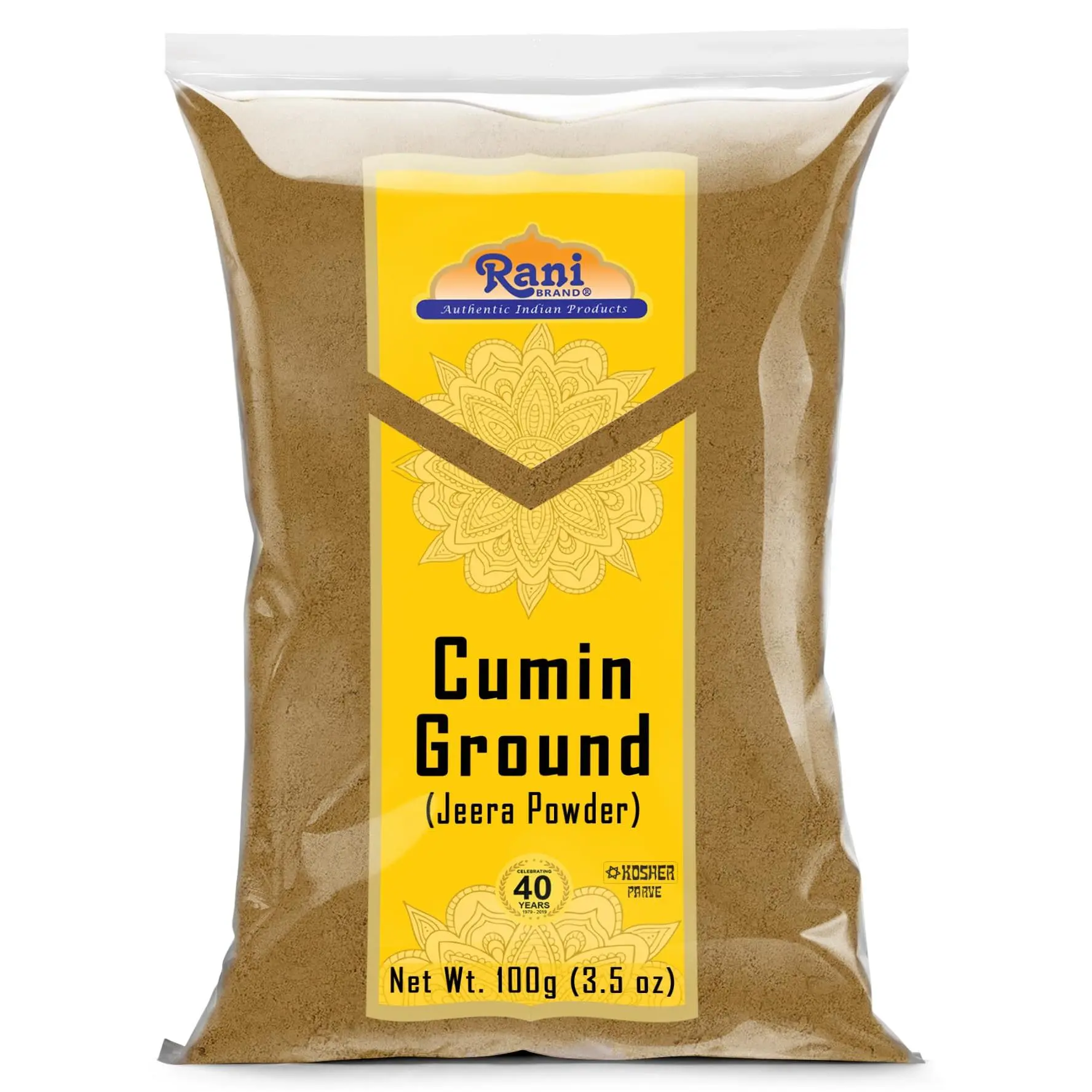 Rani Cumin (Jeera) Powder Spice 100g (3.5oz) ~ All Natural | Vegan | Gluten Friendly | NON-GMO | Indian Origin