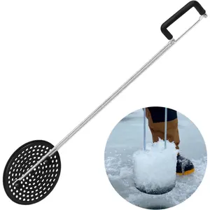 One-Shot Ice Skimmer-Pro Edition - Ice Fishing Skimmer - Ice Fishing Hole Scoop - Ice Fishing Gear & Accessories - Fishing Tool - Fishing Gear
