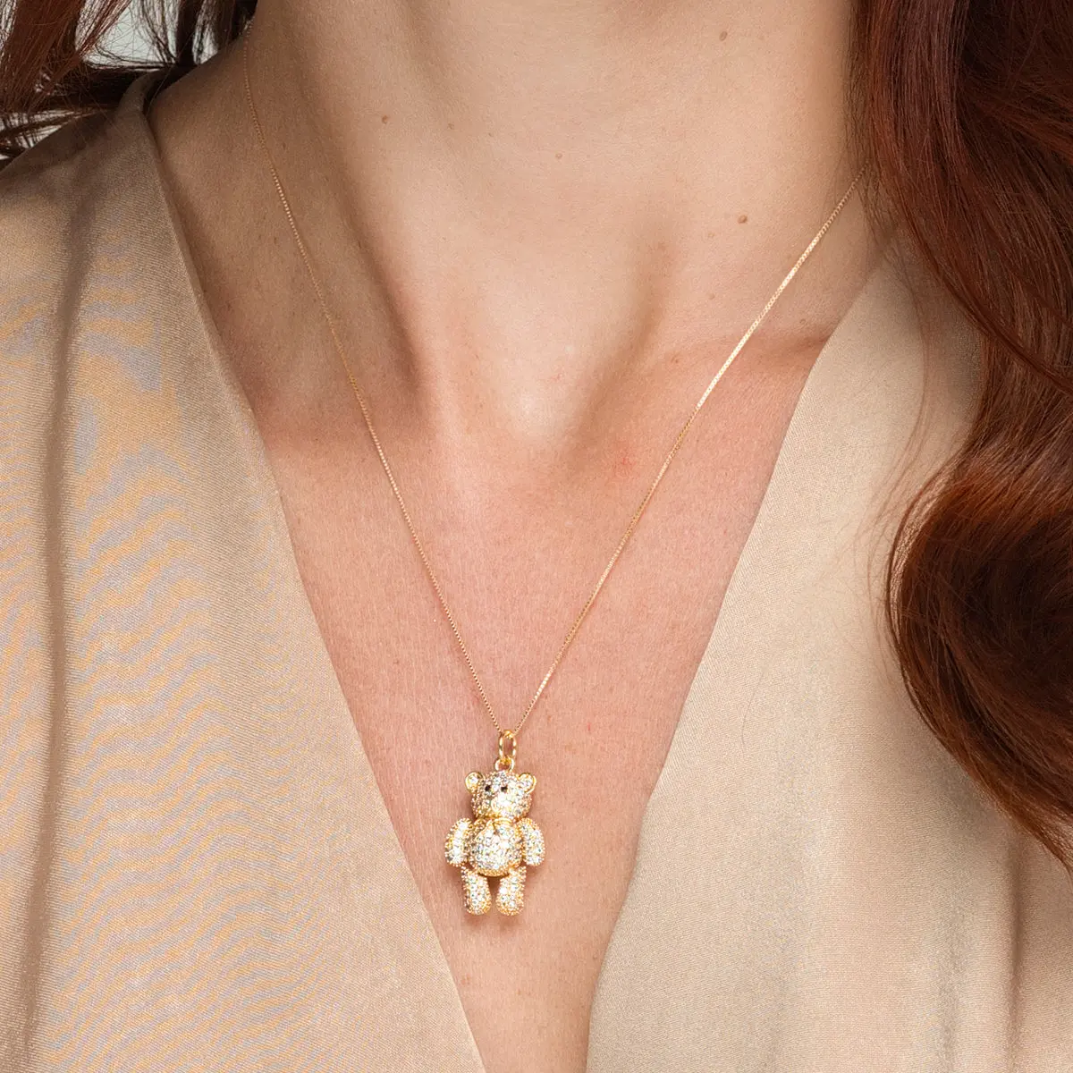 Teddy Bear Necklace