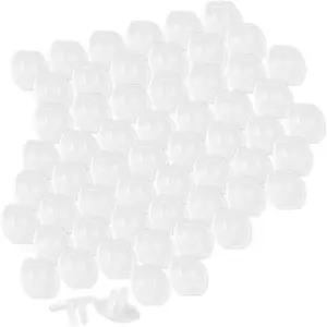 Outlet Covers Baby Proofing Child Proof Plug Covers for Electrical Outlets Easy Install Outlet Plug Covers UL Listed Shock Prevention Clear 54615 60 Count