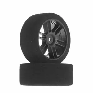 BSR Racing 26mm 45 Shore Nitro Carbon On-Road Foam Tires (2) BXRF2645B