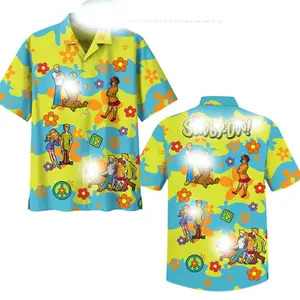 Big Dog Doo Mystery Incorporated Cartoon Hawaiian Shirt, Mystery Incorporated Cartoon Big Dog Doo Hawaiian Shirt