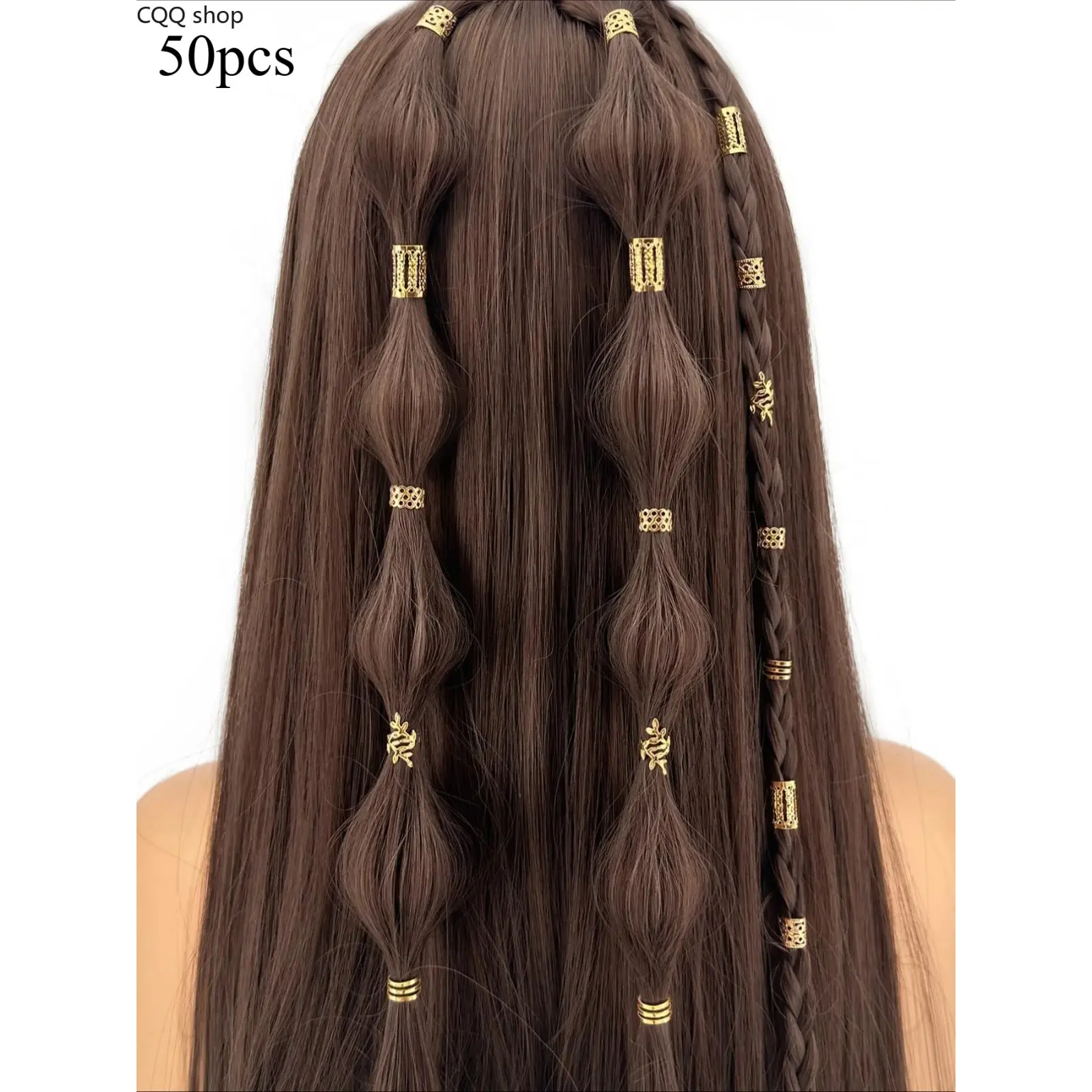 Women's Hollow-Out Hair Rings, Trendy Boho Female Adult Sports Headbands, Exquisite Design, All-Seasons Everyday Use for Daily Outfits, Parties