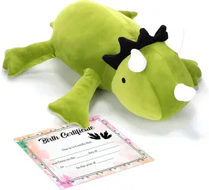 Oversized Weighted Stuffed Dinosaur