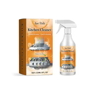 Jue-Fish Multi-Purpose Foamed Cleaner Cleaning Kitchen Countertop Oil Stain Stove Dirt Foamed Cleaner Household Spray