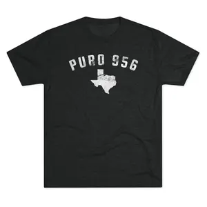 Unisex Tee, PURO 956 Volunteer Shirt, South Texas Culture, Community Service Shirt, Volunteer Gift, Crew Neck T-Shirt