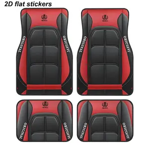 Car Floor Mat, 4pcs Universal Fit Car Floor Mat, Non-slip Washable Car Floor Mat, Ideal Gift for Men & Women, Car Accessories, Car Mats