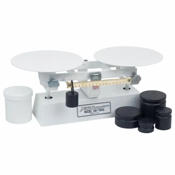 Detecto 1001TBNS Baked Enamel Bakers Dough Scale- Beam Grads