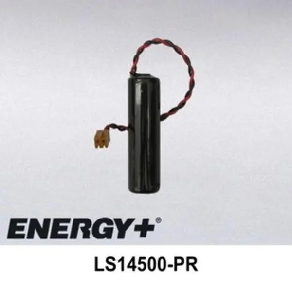 Omron CS1W-BAT01 Lithium Batteries, 3.6 V Replacement Cell for PLC & Industrial Robots with Stable Voltage and Broad Temperature Range, Black Heat Shrink, Stable Volt.