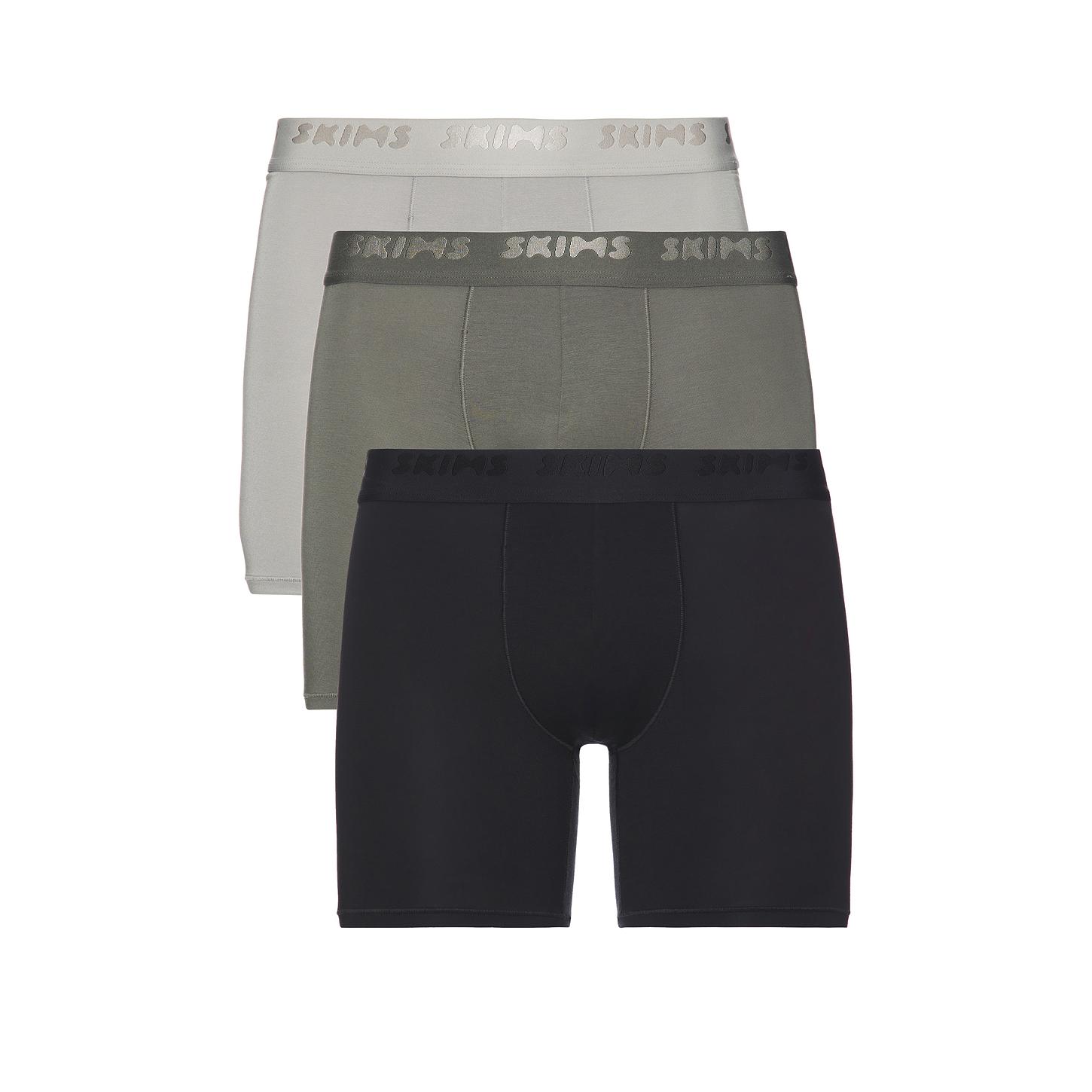 SKIMS Stretch 5" Boxer Brief 3-Pack in Desert Multi