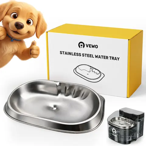 Stainless Steel Tray for VEWO 11L Dog Water Fountain,familyfun