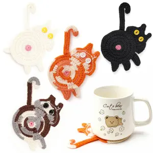 Coasters Set of 4,Stocking Stuffers for Women,Cute Coffee Coaster for Home Decor Tabletop Protection Suitable for Kinds Cups,Birthday Gifts for Women,Mom,Her,Friends, Coworkers, Wife, Daughter, Sister