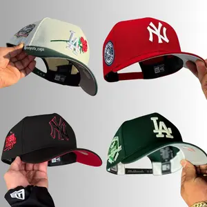 New Era MLB NY Yankees LA Dodgers 9FORTY Adjustable Baseball Hat – Snapback Cap Men Women, Gorras de Béisbol Unisex, Streetwear Urban Vintage Style USA 2026, Multi Color Patch Design, TikTok Trending Cap