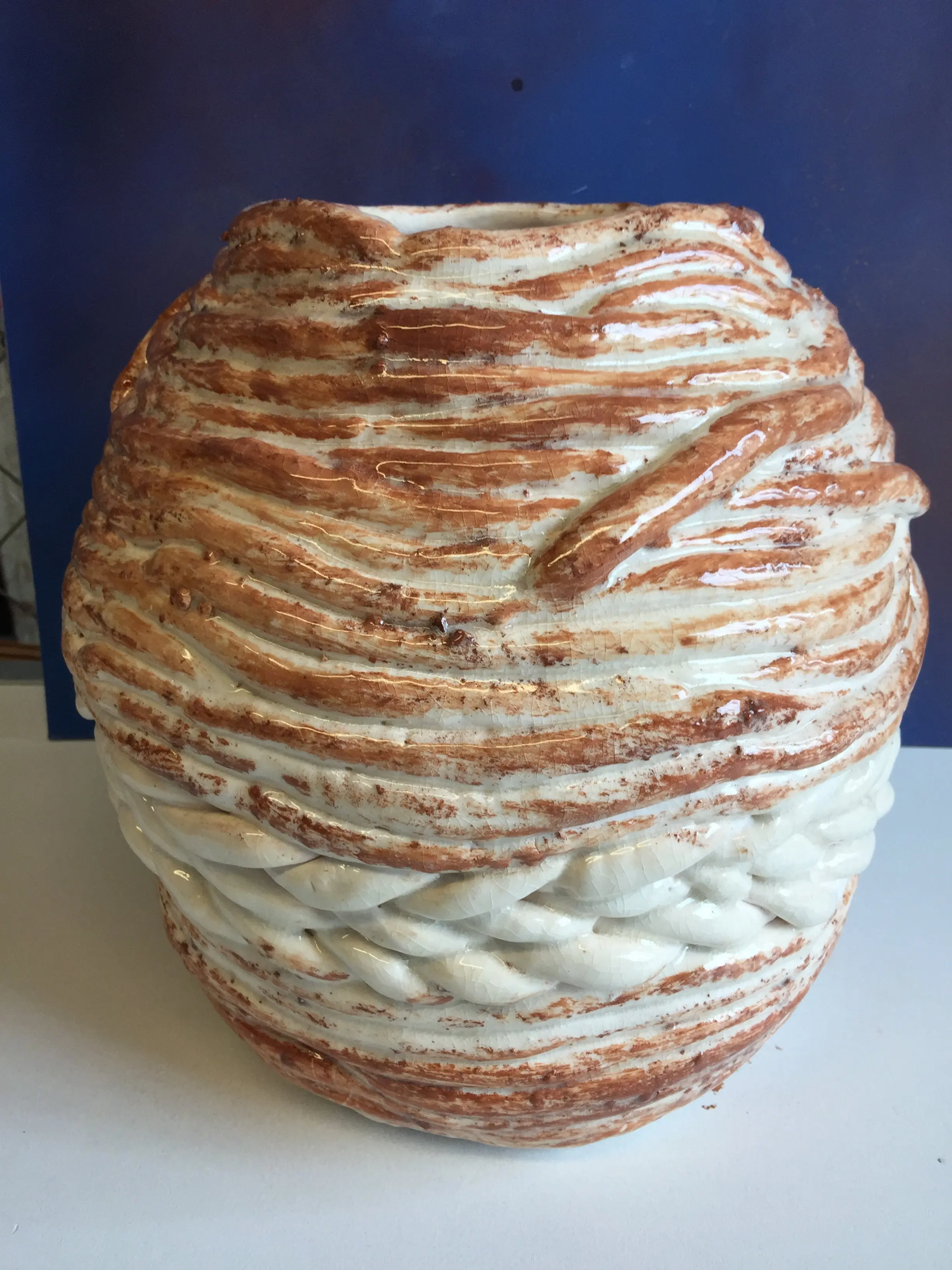 Earthy Earthenware II, Handmade Ceramic Pottery by Shahla Rahimi Reynolds