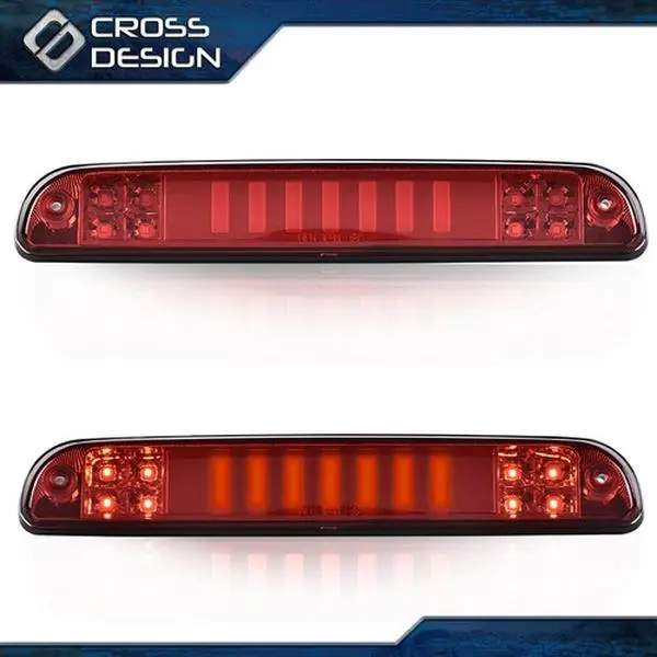 CROSSDESIGN LED Third 3rd Brake Light Fit For 93-11 Ford Ranger 99-16 F-250 F-550 Super Duty, Led Lights, 95-03 Mazda B2300 B2500 B3000 B400