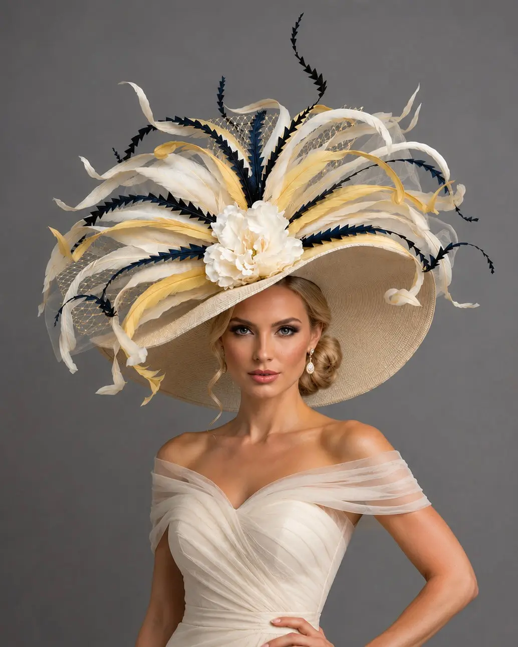 Hannah - Church Derby Hat