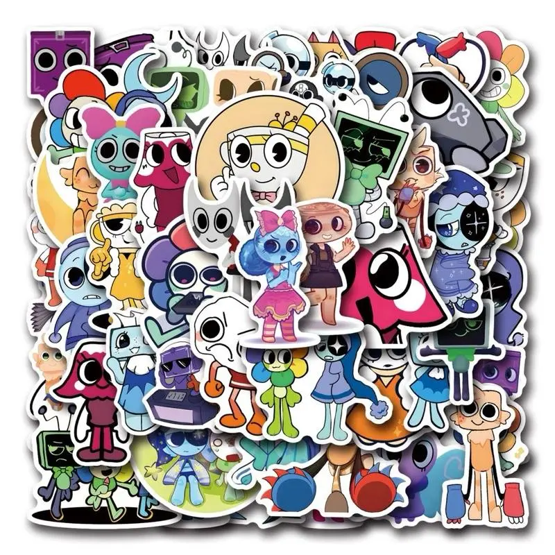 50 pcs Dandys World Vinyl Decals for Laptops, notebook decorative sticker vinyl sticker waterproof 50 pcs Dandys World Vinyl Decals for Laptops, notebook decorative sticker vinyl sticker waterproof