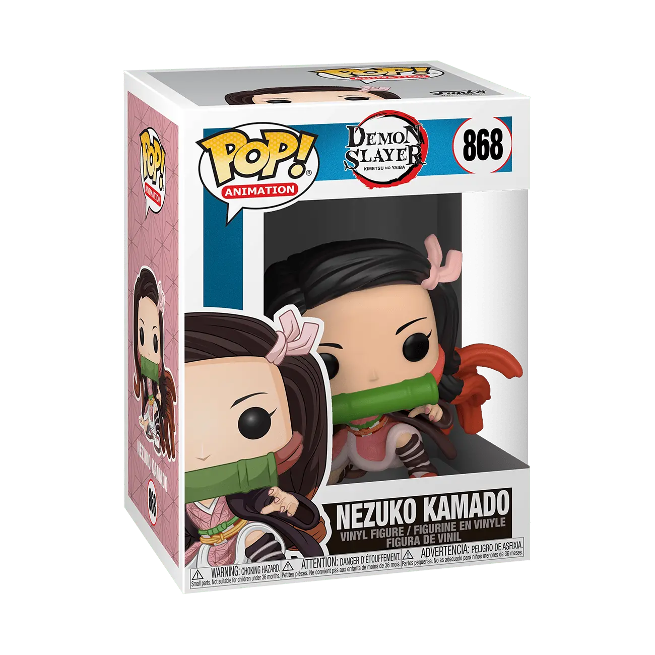 Funko Pop! Animation: Demon Slayer Nezuko Kamado With Protector