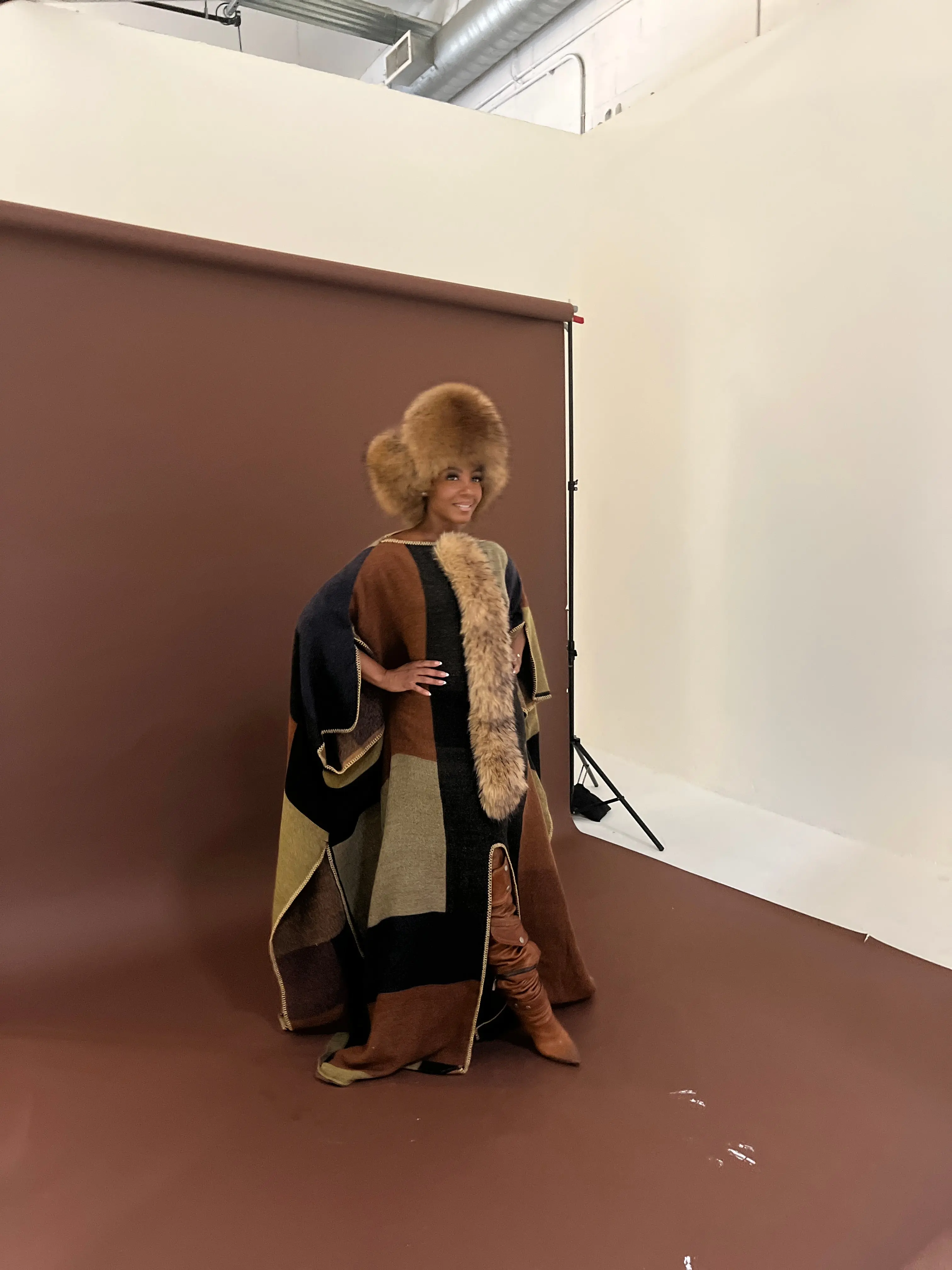 Empress Fur Kimono/Poncho