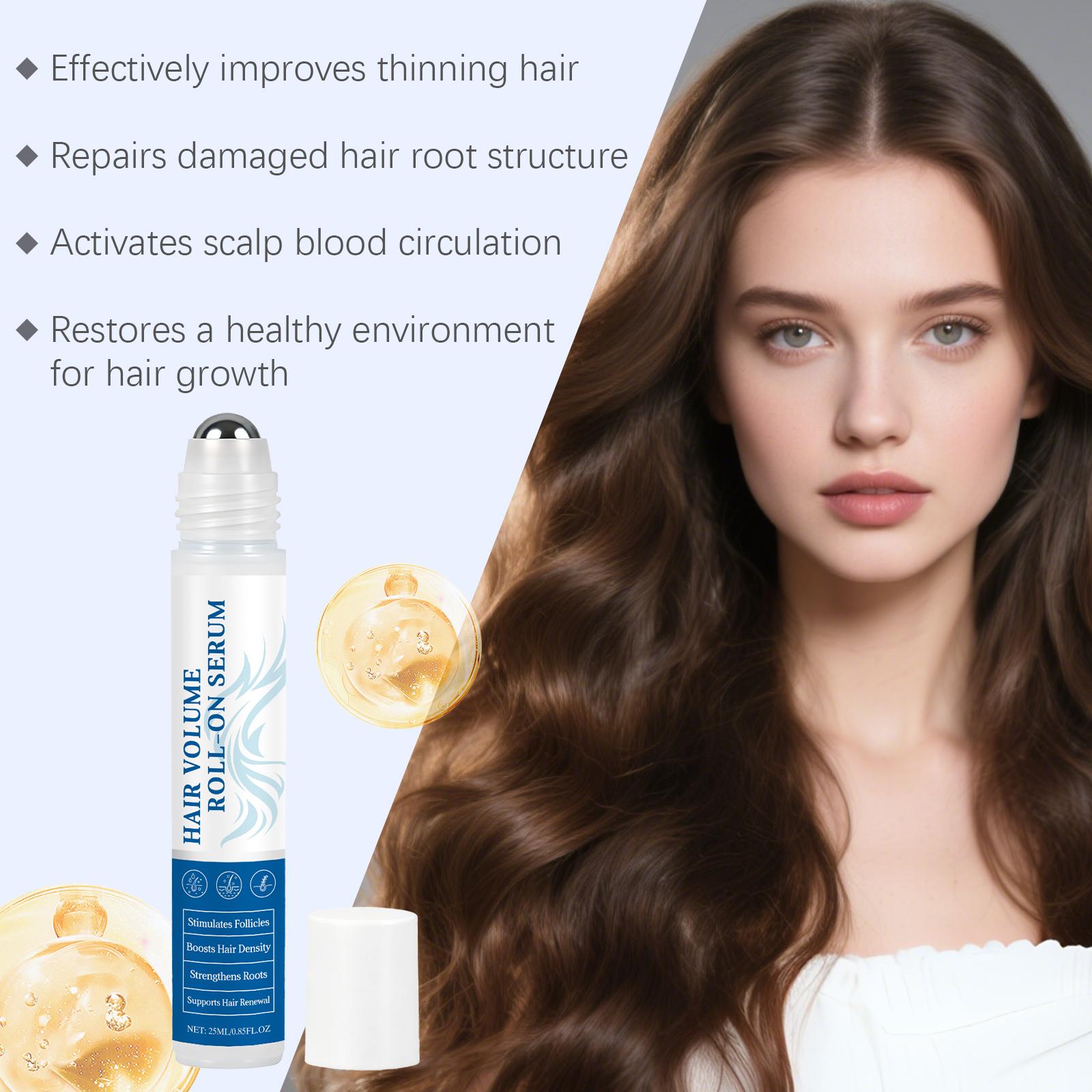 Nourishing Hair Essence Liquid Deeply Moisturizes & Nourishes Hair Follicles, Protects & Soothes the Scalp, Provides Intensive Nutrient Care, Helps Reduce Breakage, Supports Hair Growth for Thicker, Fuller, Stronger & Healthier-Looking Hair