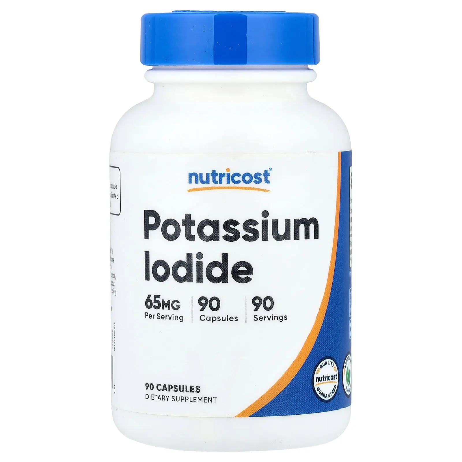 Nutricost Potassium Iodide, 65 mg, 90 Capsules