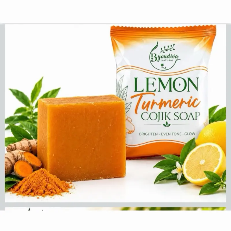 4oz Fragrance-Free Dark Spot Remover Soap for Adults - All-Skin Botanical Extracts Brightening Bar with Lemon, Lavender, Tea Tree, Shea Butter, Kojic Acid, Acne Treatment & Serum Benefits for Bath & Shower Care