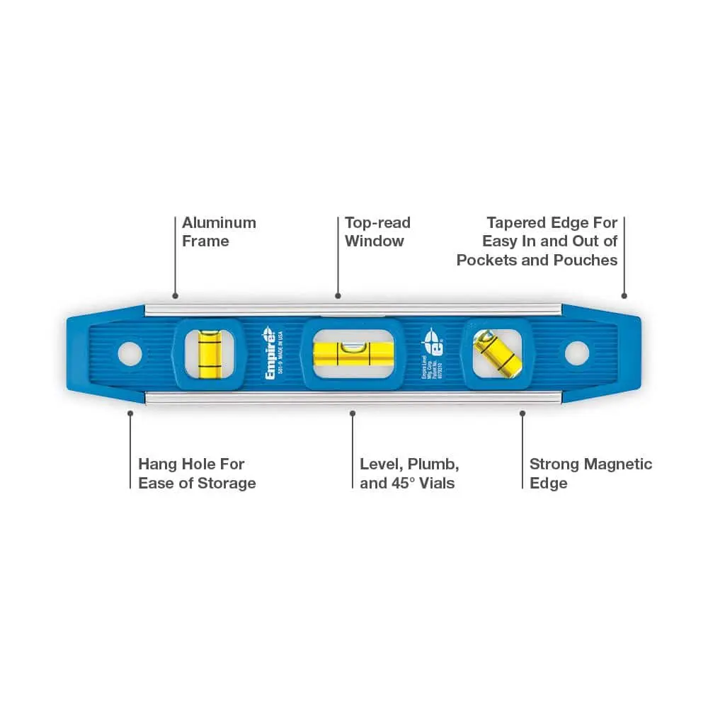 9 in. Torpedo Level