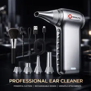 Electric Air Duster, 125000RPM Powerful Keyboard Cleaner, Reusable Canned Air Alternative, Cordless PC Duster for Electronics Cleaning