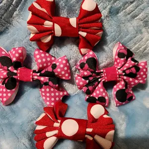Minnie Mouse & Polka Dot Hairbows