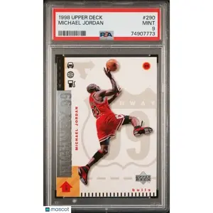 1998 Upper Deck Highway 99 Michael Jordan #290 PSA 9 Chicago Bulls