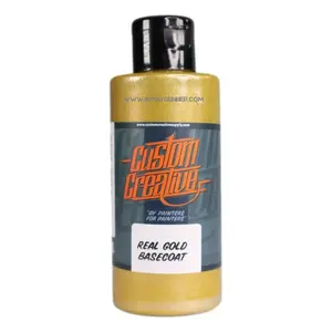 Custom Creative Paints: Real Gold Metallic 150ml (5oz)