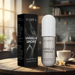 50ML Vanilla Smoke Spray Eau De Perfume, Oriental Spicy Scented Fragrance, Long-Lasting Aroma, Ideal for Daily Use & Gifting