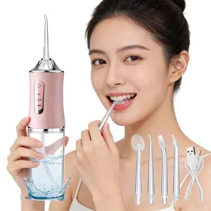 Portable Oral Irrigator, USB Mouth Cleaner, Dental Flosser, Rechargeable Water Flosser, Lithium Ion Battery, Model Xinghao A10, New Condition