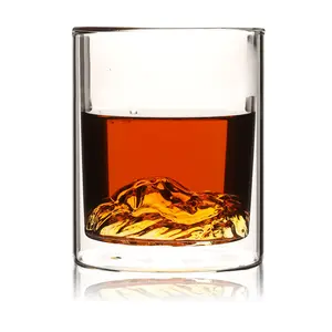 Creative Double-Layer Borosilicate Glass Mug