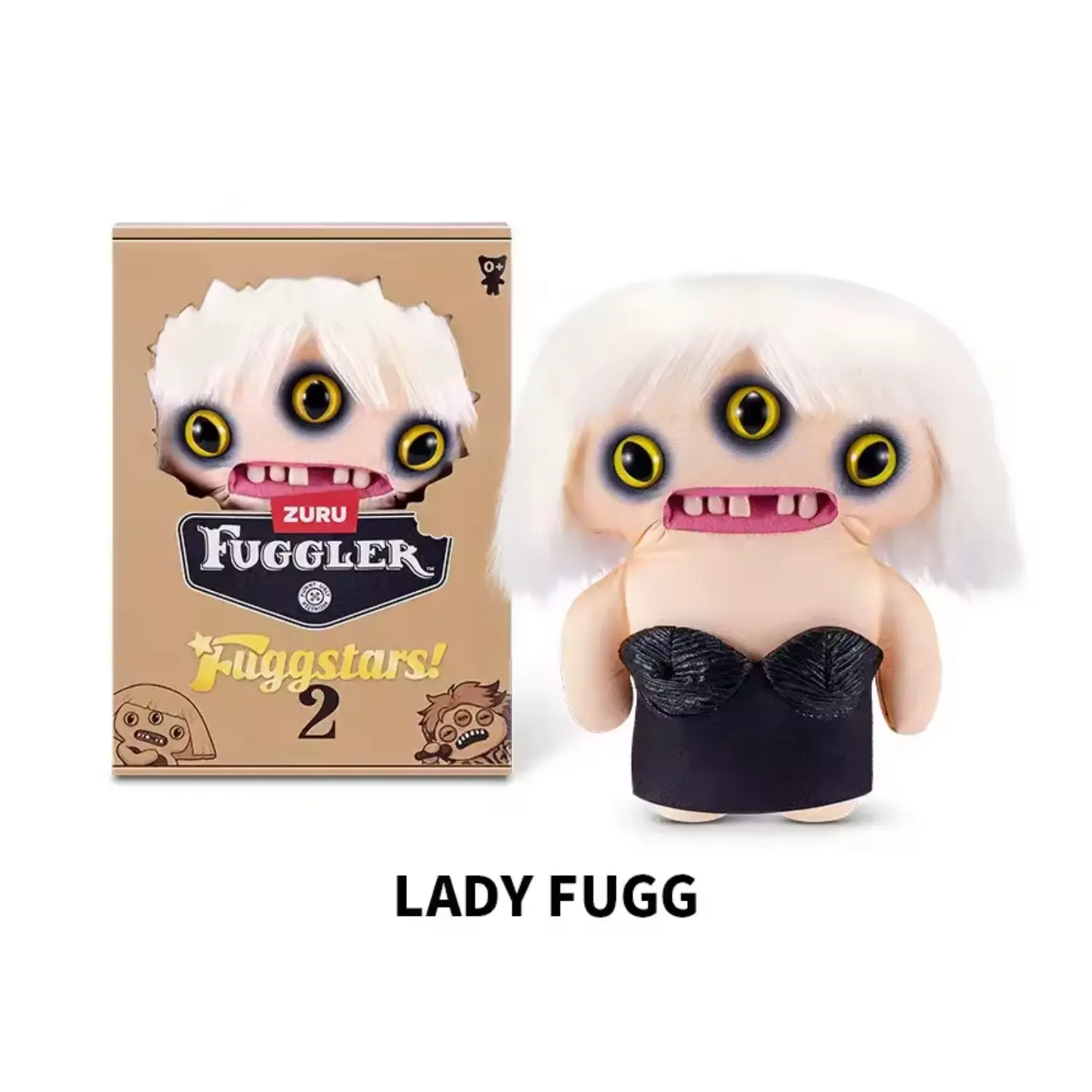 ZURU Fugglers Fugg Stars Series 2 9" Plushies (Lady Fugg)