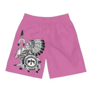 Chief Iron Lung Native Lander Board Shorts for Men - Tribal Bottoms - Man, Menswear