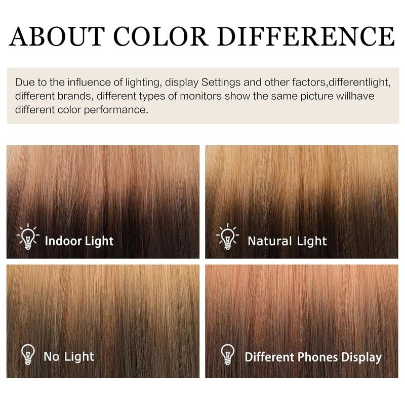 Long Straight Ombre Blonde Black with Bangs 28 Inch Ash Blonde Half wig with Dark Roots and Black Hair Tail Dye Natural Synthetic Layered Heat Resistant Wig for Women Daily Party Use