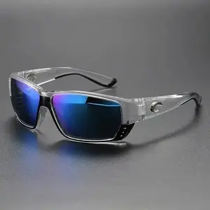 Costa Del Mar Tuna Alley Matte Black Frame/Grey Polarized Lenses 580P, COSTA Polarized Sunglasses Fashion Cycling Running Sun Glasses Unisex Outdoor Sport Polarized Goggles