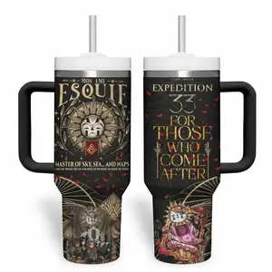 Expedition Inspired Quote Tumbler 20oz 30oz 40oz With Handle
