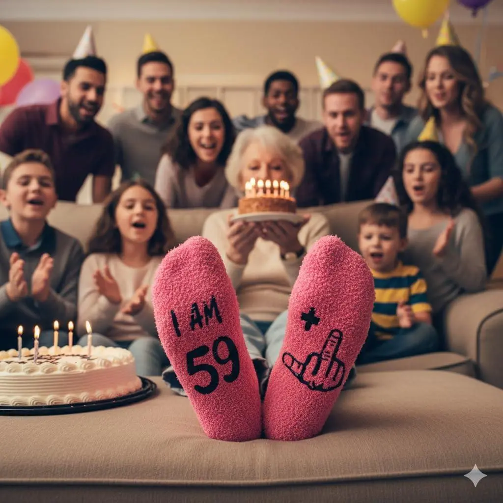 Funny Birthday Gifts for Senior Women - Novelty Socks for Older Women Aged 51-60 Years, Comfortable Cotton Blend Gifts for Mom Grandma Aunt, Humorous Gifts for Elderly Women, Perfect for Christmas Retirement Party Funny Birthday Gifts for Senior Women - Novelty Socks for Older Women Aged 51-60 Years, Comfortable Cotton Blend Gifts for Mom Grandma Aunt, Humorous Gifts for Elderly Women, Perfect for Christmas Retirement Party