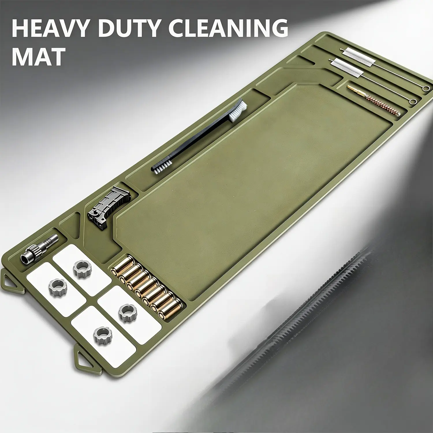 Magnetic PVC Heat-Insulated Storage Mat with Magnetic Slots for Mechanics, Precision Mechanical Tool Repair & Maintenance Tasks, Mechanic, Precision Mechanical Tools, Tools For Mechanics