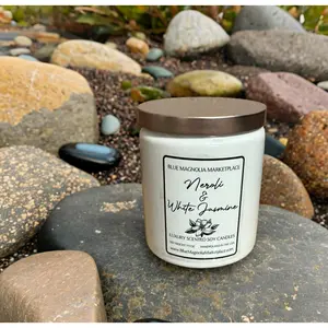 Neroli & White Jasmine- Natural Clean-Burning Soy Candle